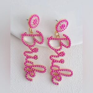 Bride Statement Fashion Earrings